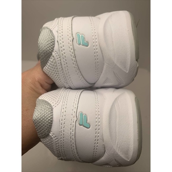 Size 9 Women Shoes FILA Memory Glimpse White/ARBL, 5SK60137-147 - Picture 2 of 6